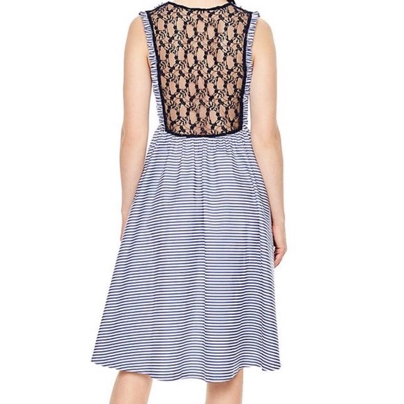 Sandro Asymmetrical Striped Dress - Picture 4 of 4